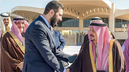 الرئيس السوري يغادر الرياض