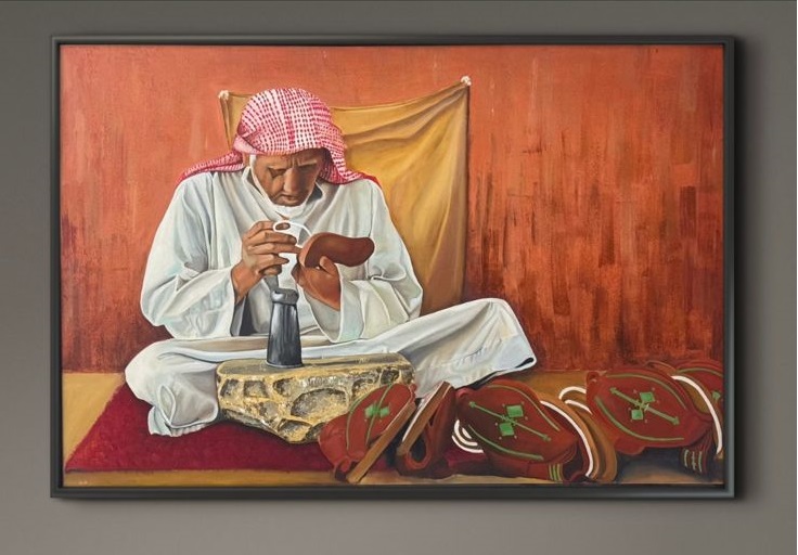3-8 سهام العنزي: بريشة سعودية تحكي حكاية الألوان والهوية